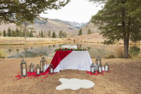 Vail Mountain Marriage  Proposal