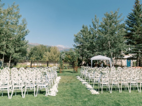 Larkspur Wedding